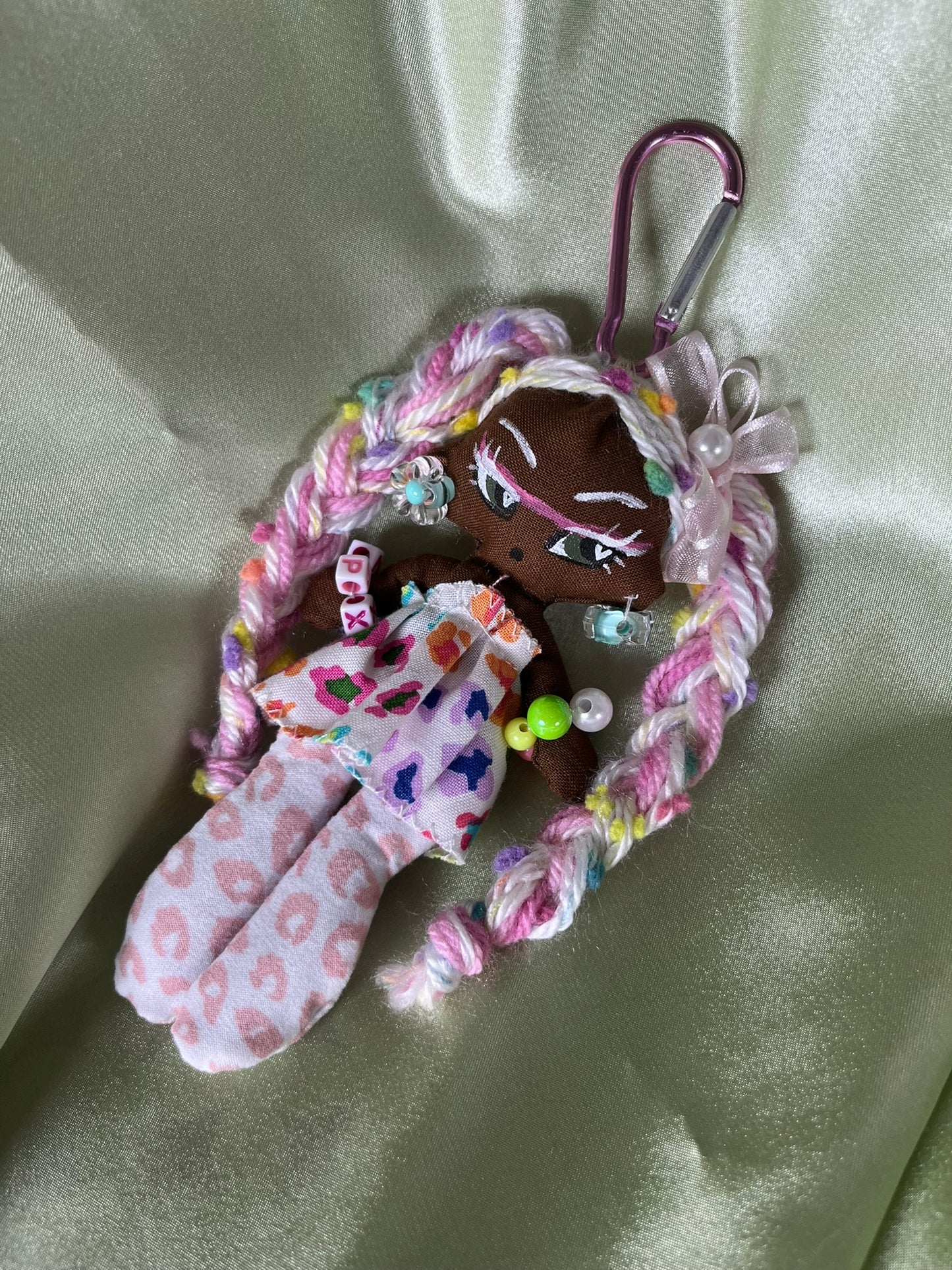 White Hair, Two Braids Chiquita