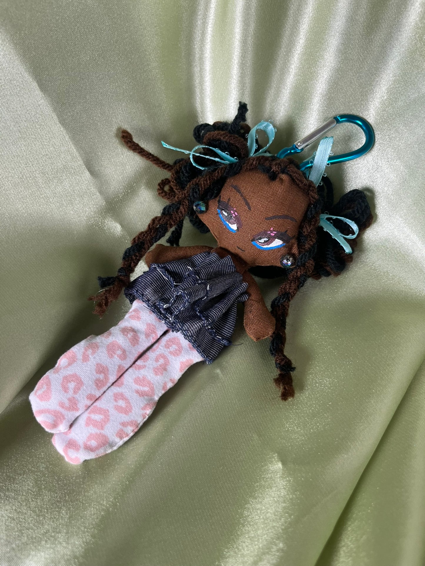 Black and Brown Hair, Afro Puffs Chiquita