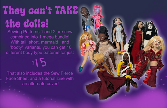 Sew Fierce Body Pattern Type 1 AND 2!!